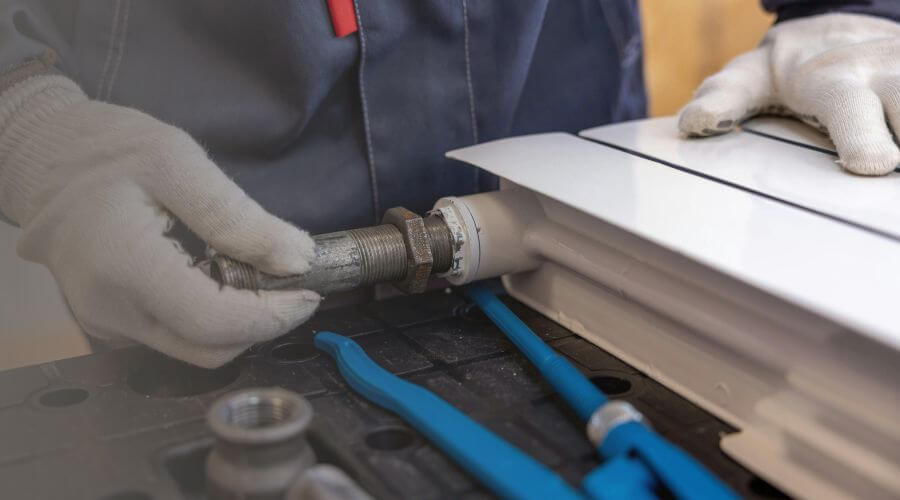 Gas Line Leak Repair in Crawford, OK